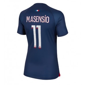 Paris Saint-Germain Marco Asensio #11 Replica Home Stadium Shirt for Women 2023-24 Short Sleeve